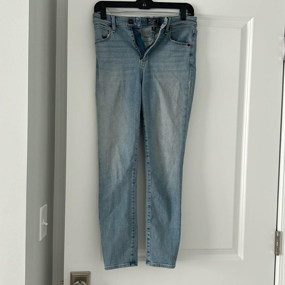 Abercrombie & Fitch high rise ankle Skinny Jeans